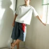 Paksu, suorakaiteen muotoinen Fit-tyylinen T-paita – Bershka Lovers