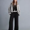Pehmeät Wide Leg housut – Housut – Naiset