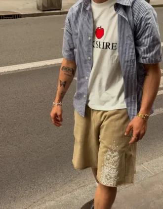 Pesuefektiset bermudashortsit Aries X Bershka