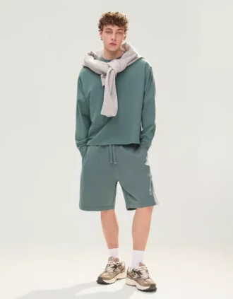 Plush-bermudashortsit – Miehet