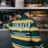 Raidallinen pikeepaidan kauluspaita – Neuleet ja neuletakit