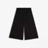 Raidalliset culottes-bermudashortsit