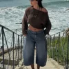 Rento denim-bermudashortsit