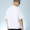 Ribbineulottu pehmeä lyhythihainen T-shorts – T-paidat ja pikeepaidat