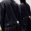Ruudullinen Denim-takki