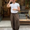 Ruudulliset jogger-housut