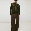 Ruudulliset jogger-housut