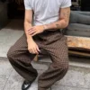 Ruudulliset jogger-housut