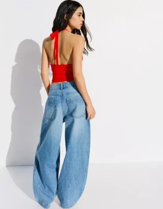 Rypytetty halterneck-toppi – Topit
