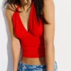 Rypytetty halterneck-toppi – Topit