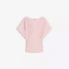 Rypytetty V-kaula-T-paita – naisille