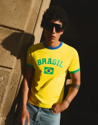 Slim Fit -printtipaita