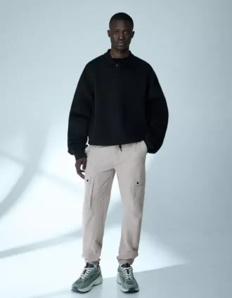 Slim Fit Technical Cargo Pants – Housut
