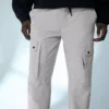Slim Fit Technical Cargo Pants – Housut