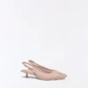 Slingback-kengät, matala kanta