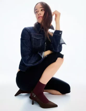 Slingback-korkokengät, matala kanta – Kengät