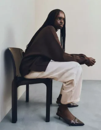 Soljelliset slingback-kengät, matala kanta – korkokengät