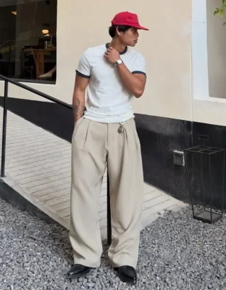 Super Baggy Tailored Fit -housut
