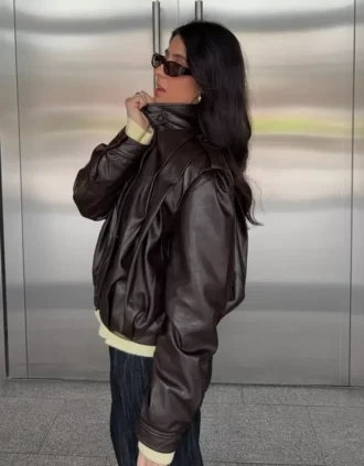 Tekonahkainen Faux Leather takki – Takit ja trenssit