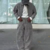 Teksturoidut baggy-farkut