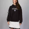 Titanic-kuvioinen huppari