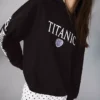 Titanic-kuvioinen huppari