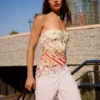 Tyllinen bandeau-toppi
