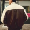 Värilohkoinen Faux Leather-takki – Takit