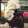 Värilohkoinen Faux Leather-takki – Takit