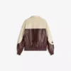 Värilohkoinen Faux Leather-takki – Takit