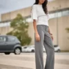 Wide Leg Housut